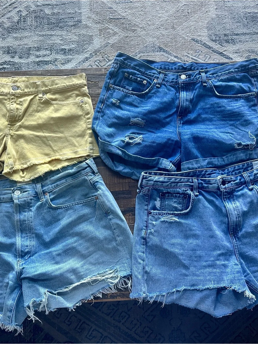 Citizens, rag & bone, seven for all mankind Denim Shorts